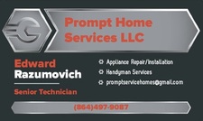Logo for Prompt Home Services, LLC