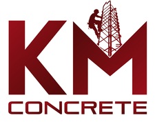 KM Concrete logo