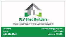 Logo for SLV Shed Builders