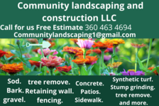 COMMUNITY LANDSCAPING AND CONSTRUCTION LLC logo