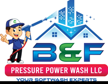 Logo for B & F Pressure Power Wash, LLC