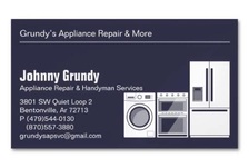 Logo for Grundy's Appliance Repair & More