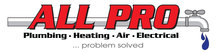 Logo for All Pro Plumbing, Heating, Air & Electrical, Inc.