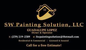 SW Painting Solutions logo