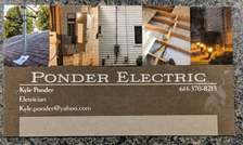 Ponder Electric LLC logo