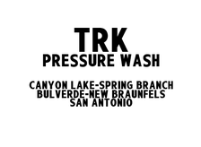Logo for TRK Pressure Wash