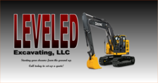 Logo for Leveled Excavating, LLC