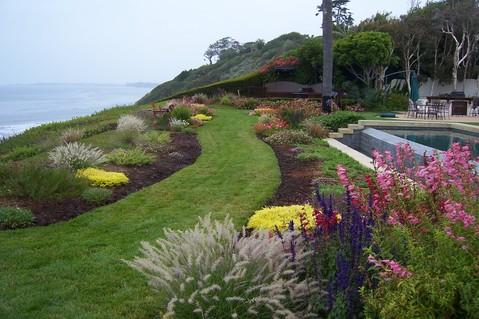 Transitional Landscape with pacific ocean