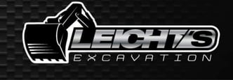 Leicht's Excavating logo