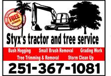 Styx's Tractor and Tree Service logo