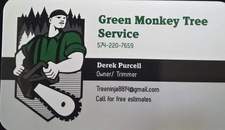 Green Monkey Tree Service logo