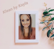 Logo for Keeping it clean with Kayla - Facebook