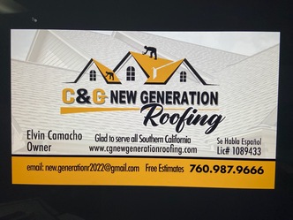 C&G New Generation Roofing Inc logo