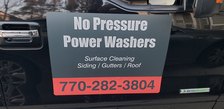 Logo for No Pressure Power Washers