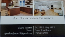 Logo for A+ Handyman Service