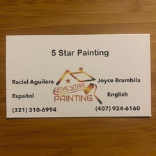 Logo for Five Star Painting, LLC