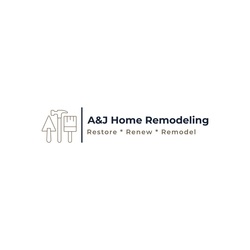 A and J Home Remodeling logo