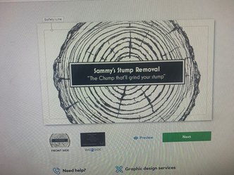 Sammy's Stump Removal logo