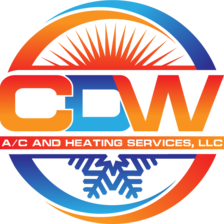 Logo for CDW A/C and Heating Services, LLC