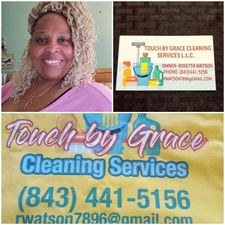 Logo for Touch by Grace Cleaning Services