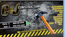 Avatar for C&J Colunga Construction - Construction company Facebook - 66 photos