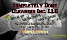 Completely Done Cleaning logo