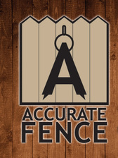 Logo for Accurate Fence, LLC