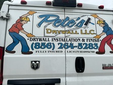 Logo for Pete's Drywall LLC