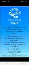 Avatar for Krystal Clear Cleaning Services - Home Facebook