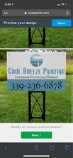 Logo for Cool Breeze Painting LLC