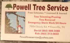 Powell Tree Service logo