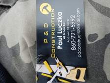 P & D Construction logo