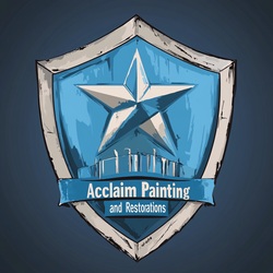 Acclaim painting and restorations logo