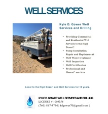 Avatar for Kyle D Gower Well Service and Drilling