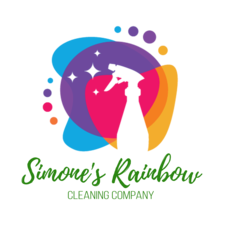 Logo for Simone's Rainbow Cleaning - Home Facebook