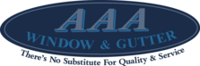 AAA Window and Gutter logo