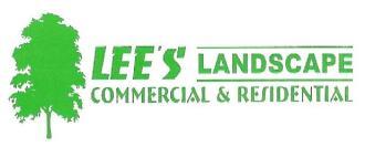 Lee's Landscape logo