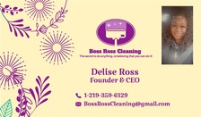 Logo for Boss Ross Cleaning LLC - Home Facebook