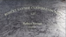 Robert Savage Custom Concrete, LLC logo