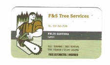Logo for F&S Tree Service