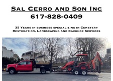 Sal Cerro and Sons Landscaping logo
