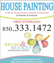 Logo for Brush & Bucket Painting