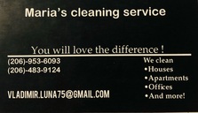 Logo for Maria's Cleaning Service