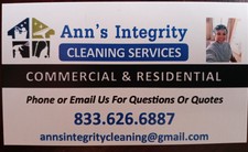 Ann's Integrity Cleaning Services Commercial & Residential logo