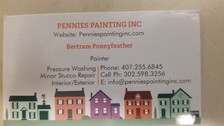 Logo for Pennies Painting