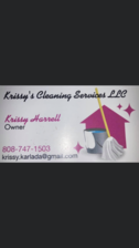 Krissy's Cleaning logo