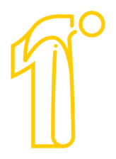 1 Degree Construction logo