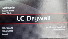 Logo for LC Drywall