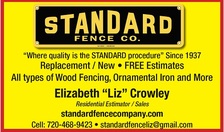 Standard Fence Company logo
