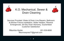 K.O. Mechanical, Sewer & Drain Cleaning logo